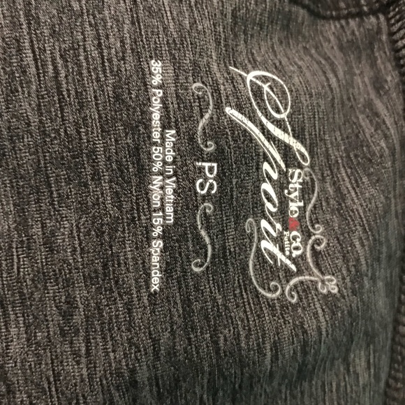 Style & Co. Grey workout pants size PS - Picture 5 of 5